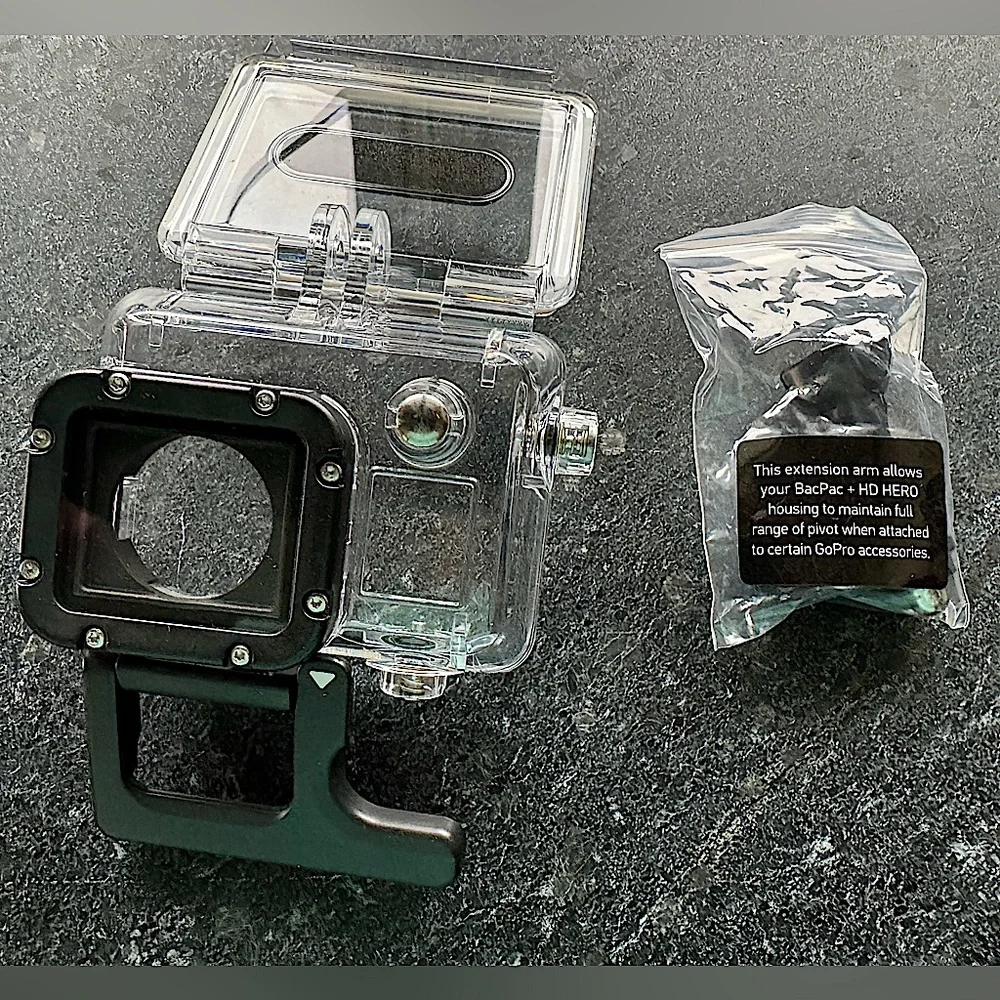 GoPro - Clear Case and Extension Arm